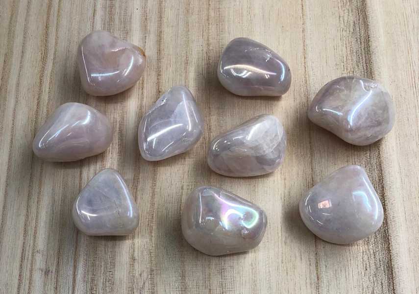 Rodado Cuarzo Rosa Aqua Aura